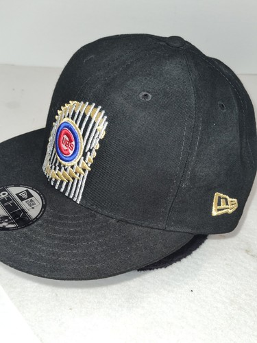 New Era 9Fifty Chicago Cubs 2016 World Series Champs Snapback Hat - Picture 2 of 11