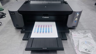 Canon PIXMA PRO-100 - 13 Inch Wide Dye Based Inkjet Printer with 4800 DPI + WiFi