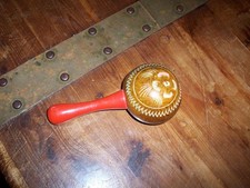 Maracas - Etched Puerto Rico Gourd Shakers "Puerto" only 1 piece