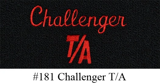 Alfombrillas Dodge Challenger 1970-1973 - 4 piezas - bucle Foto 4 de 4