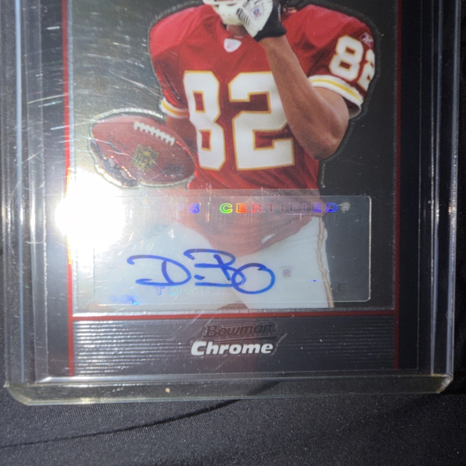 2007 Bowman Chrome Dwayne Bowe #BC78
