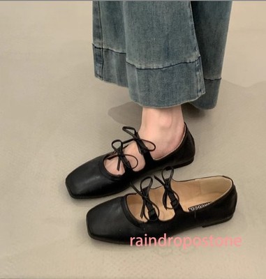 Women Comfortable Flats Soft Boat Shoes Loafers Shallow Round Toe Ballet Flat