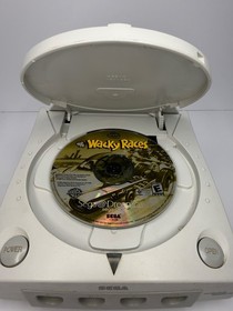 Sega Dreamcast Console HKT-3020 2 Controllers, VMU, Cords and Game (Wacky Races)