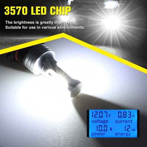 4x For Volvo XC90 2003-2014 H7 & H11 Headlight LED Combo 6000K Bulb Kit WHI - Picture 17 of 19