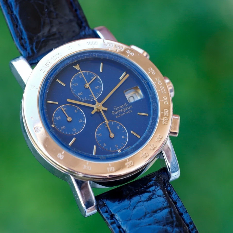 Girard Perregaux GP7000 Full Set Acciaio E Oro Automatico Foto 2 de 4