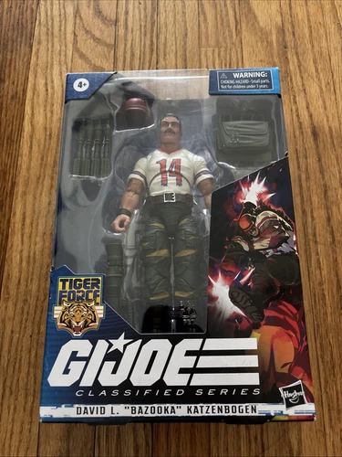 Hasbro G.I. Joe Classified Series David L. Bazooka Katzenbogen 6" Figure #54