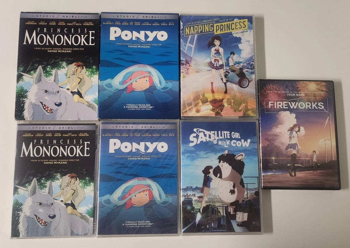 Foreign Language Studio Ghibli Japanese Movie DVD and Blu-ray