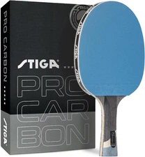 Pro Carbon Performance-Level Table Tennis Racket with Carbon Technology for Tour