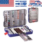 WORKPRO 698Pcs Rotary Tool Accessories Kit Universal Rotary Tool Bit for Sanding