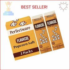 PerfectwarePWFlavacol2CT Flavacol Popcorn Season Salt - 35oz - Pack of 2 Cartons