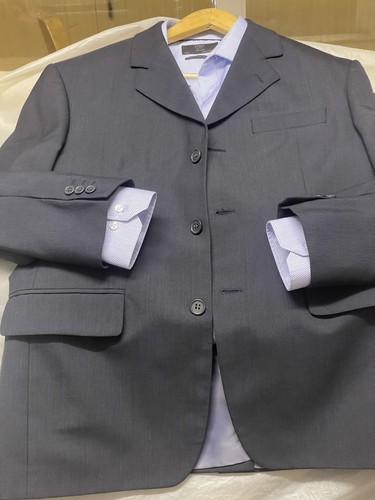 Vantage GENESIS-3-Botones-2 Piezas Traje con Muescas para Hombre Reino Unido-40R”-EUR-50” U.S-40R” - Imagen 20 de 24