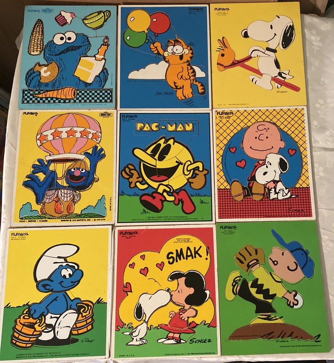 Playskool Vintage Wooden Puzzles for sale - eBay