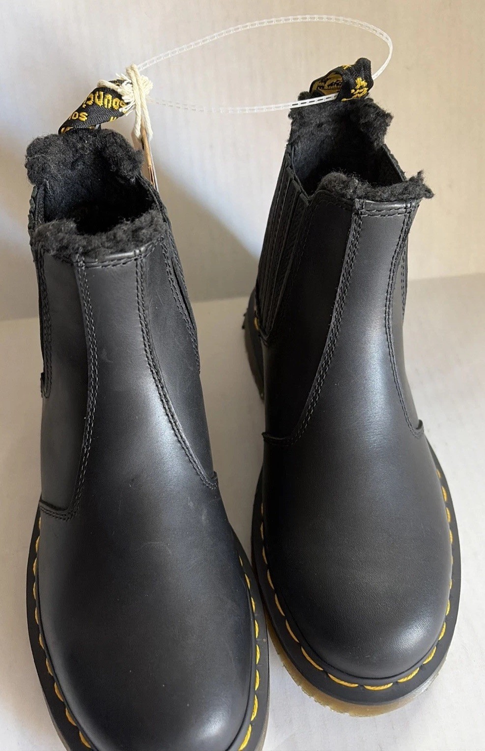 Dr. Doc Martens 2976 Wintergrip Womens Sz 4 Chelsea AirWair Black Leather Boot thumbnail 9