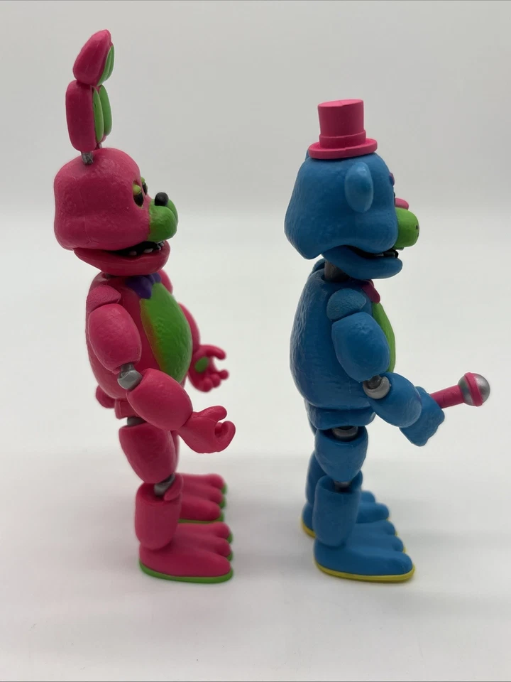Funko Blacklight Freddy & Bonnie Gamestop Five Nights At Freddys Difícil de encontrar 2016 Foto 4 de 4