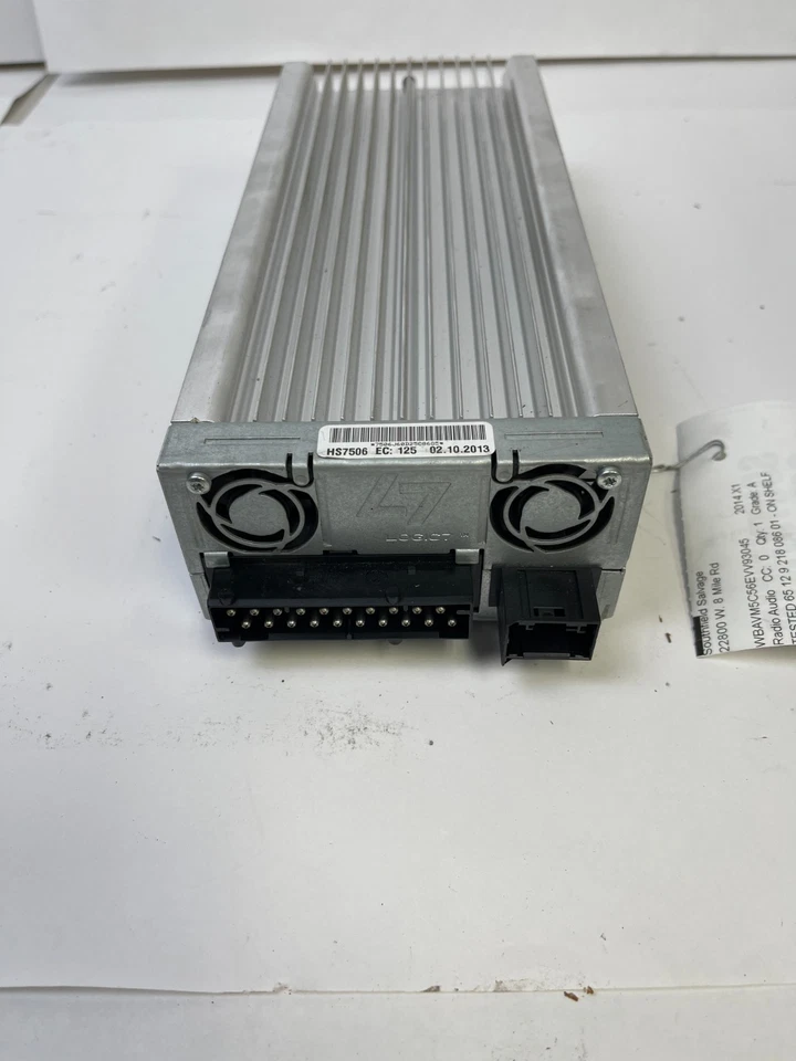 2008 - 2014 BMW X1 iSeries усилитель усилитель радио аудио логика 65129218086 OEM - Изображение 3 из 4