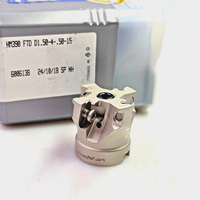 Iscar 1.5'' HM390 FTD D1.50-4-.50-15 Indexable Face Mill Heli-Q Milling Cutter