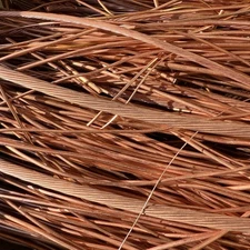 Scrap Copper Wire Lot 8.2 Pounds Bare Bright Crafts Melting Metal