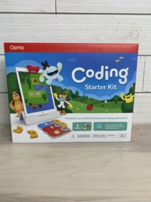 Osmo Coding Starter Kit for iPad 3 Learning Games Stem Toy - Real Play