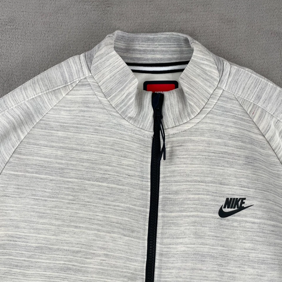 Chaqueta Nike Tech Fleece N98 Hombre Grande Avena Brezo Cremallera Completa Activa Nueva Sin Etiquetas Foto 3 de 4