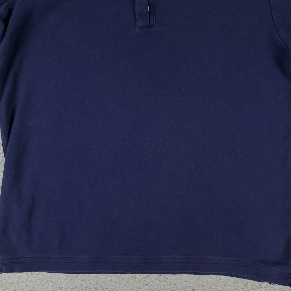 Bogosse Polo Shirt Mens Large 3 Blue Casual Short Sleeve Adult * - Image 3 of 4