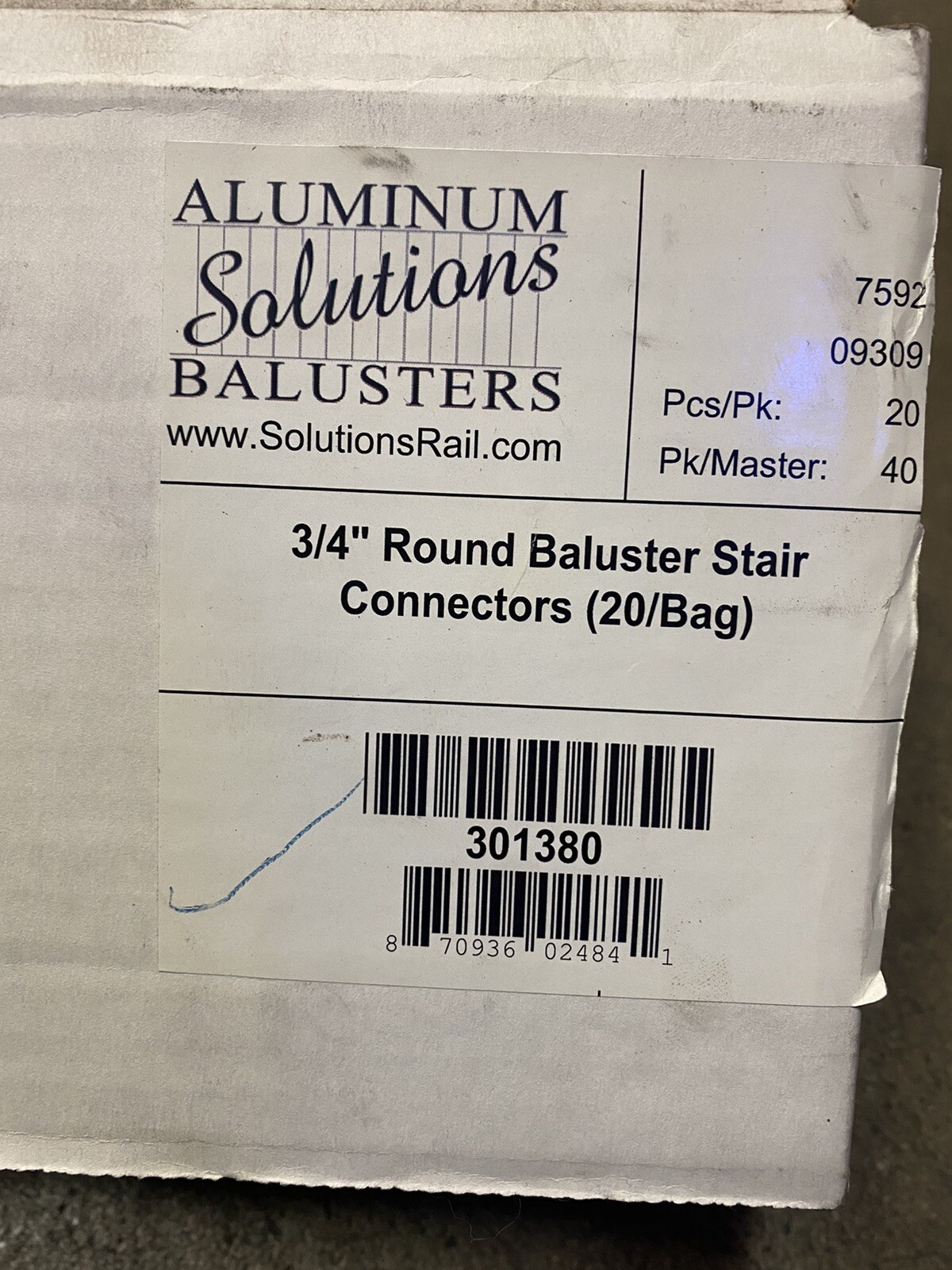 3/4” round baluster stair connectors (20/bag) eBay