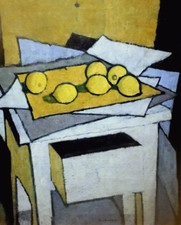Felice Casorati : Limoni : 1950 : Archivio Arte su tela 