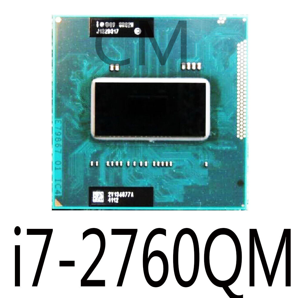 Processeur Intel Core I7 (Socket G2) - Modèles 2630QM / 2670QM / 2720QM / 2760QM - Occasion