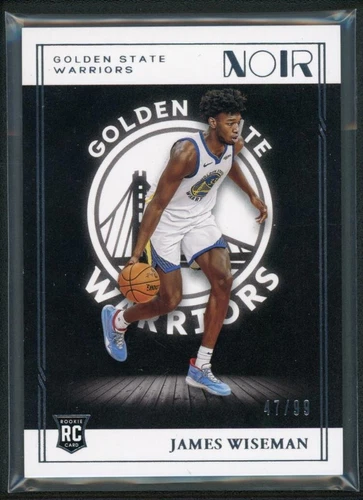 2020-21 JAMES WISEMAN 47/99 PANINI NOIR ROOKIE RC #142