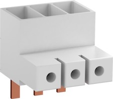 ABB, S2-M3-50, 3 phase feeder terminal 125 A (IEC) / 120 A (UL).