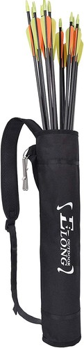 Archery Arrow Quiver Holder Arrow Adjustable Backpack Bag for Hunting Target - Picture 3 of 7