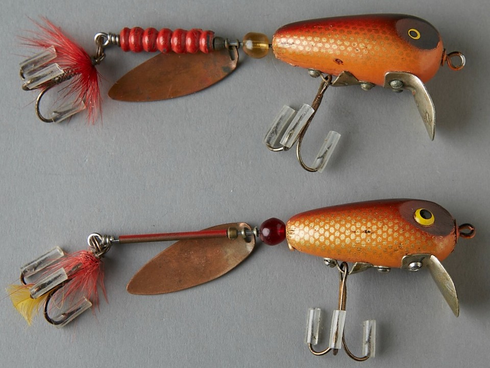 (2) "RARE" ARJON ROBOT SPINNAREN SWEDISH FISHING LURES eBay