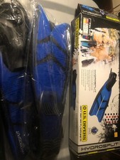 Aqua Lung Hydrosplit Snorkeling Fins Size S/M 5-8.5 Blue/Black