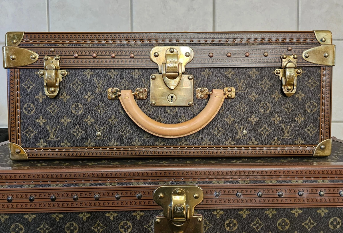 Louis Vuitton Vintage Monogram Golf Case Trunk Travel Bag