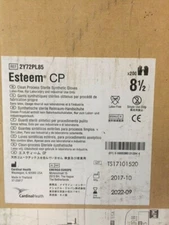 (CASE of 200) Cardinal Health Glove Esteem Cp St 8.5 CS200PR 2Y72PL85 Exp 09/22
