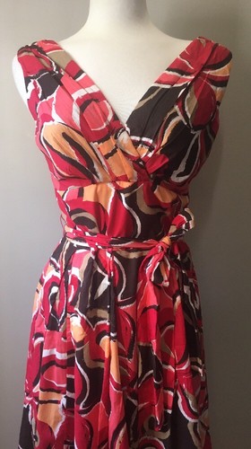 Womens RABBIT RABBIT RABBIT Designs Multicolored Dress. Size 8