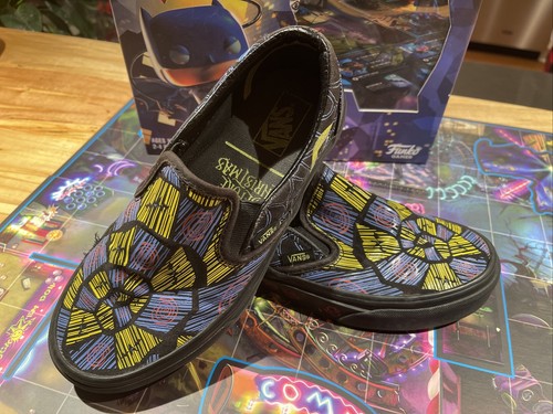 oogie boogie vans slip ons