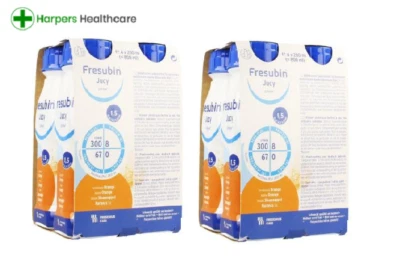 FREBSUBIN Fresubin Jucy Orange Flavour (Juice style nutrition drink) - 8 bottles of 200ml