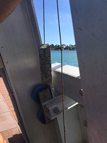 1 - Zinc Anode with 10ft. Stainless Steel Cable for Boat Lifts - Picture 6 of 7