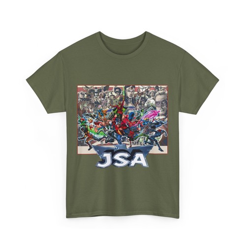 JSA T-Shirt - Dr Fate, Power Girl, Alan Scott, Jade, Mr Terrific, Stargirl - DC - Picture 30 of 65