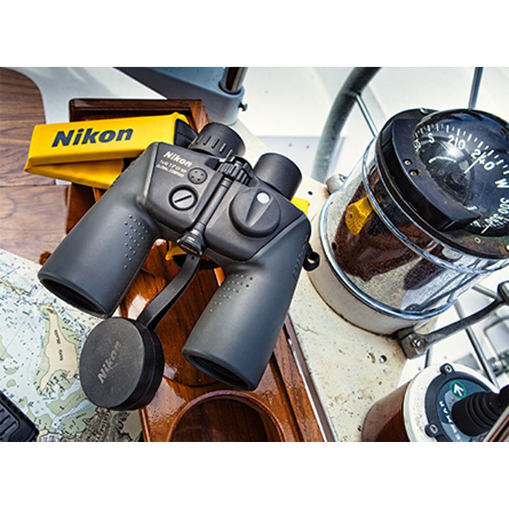 Nikon OceanPro 7X50 CF WP Global Compass Binoculars Marine Binocular