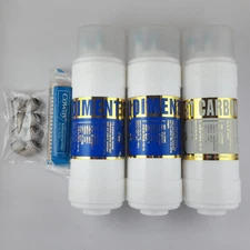 4ea 8" Replacement Water Filter Compatible for COWAY CP-07BLO, CHP-06DL, P-07CL