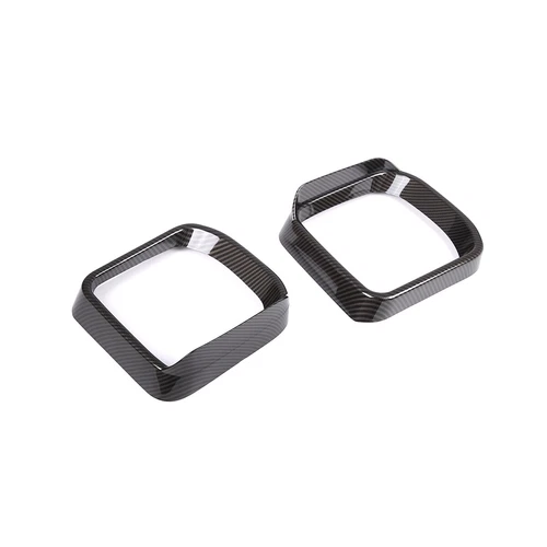 2x Cubierta de marco de espejo retrovisor lateral ABS negro para Land Rover Defender 2020-2022 - Imagen 7 de 10