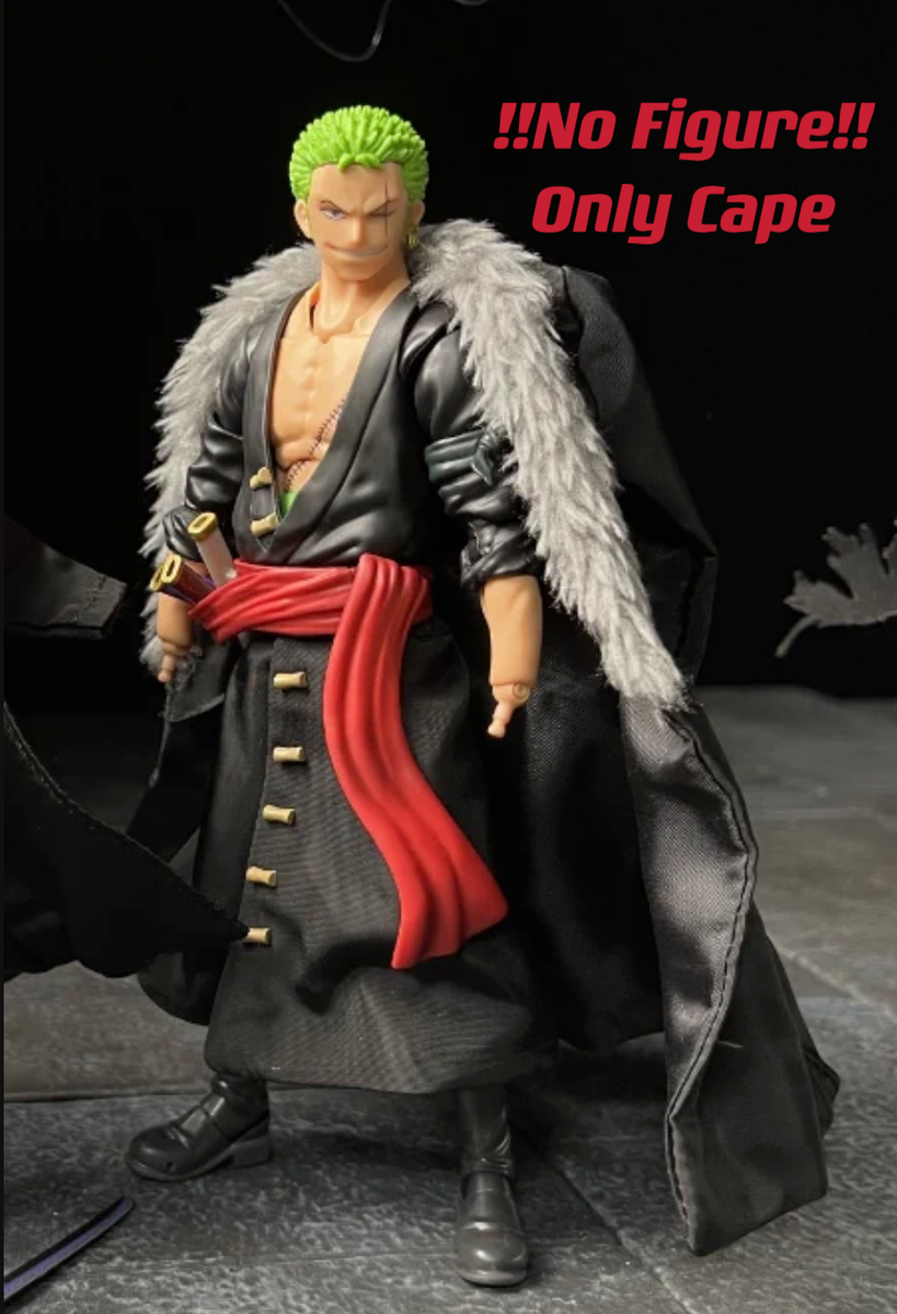 1/12 Custom Wired Cape For S.H.Figuarts one Piece Roronoa