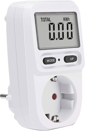 Energiekostenmessgerät Stromzähler Steckdose Strommessgerät Stromverbrauchzähler - Bild 2 von 9