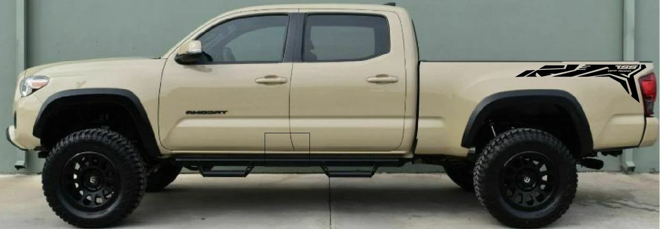 JUEGO DE CALCOMANÍAS GRÁFICAS LATERALES CAMA TODOTERRENO TSS APTAS PARA MODELOS TACOMA 16/23 Foto 4 de 4