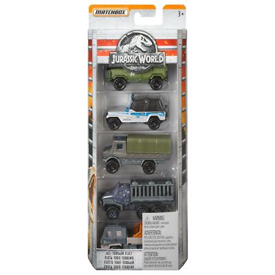 Matchbox FMX40 Jurassic World Die-Cast 5-pack Assortment (FMY25)