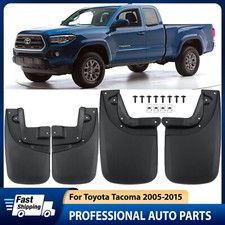 4pcs Mud Flaps Splash Guards For Toyota Tacoma 2005-2015 Pickup Wfender Flares