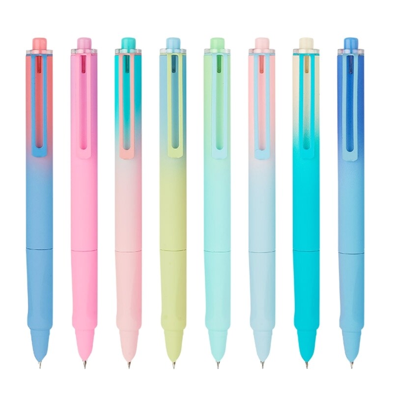 8pcs Fountain Pens for Painting Refillable Brush Pen Set for Writing