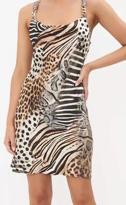 CAMILLA Short Bias Slip Dress With Wide Strap BNWT - Bild 1 von 3