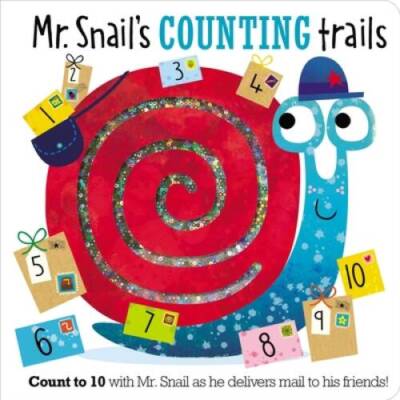 Mr. Snail's Counting Trails - Board book By Make Believe Ideas  Ltd. - GOOD